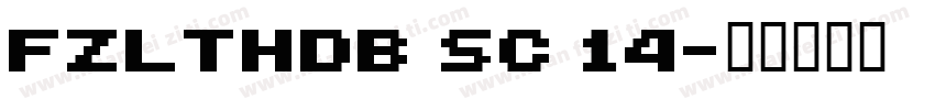 fzlthdb sc 14字体转换